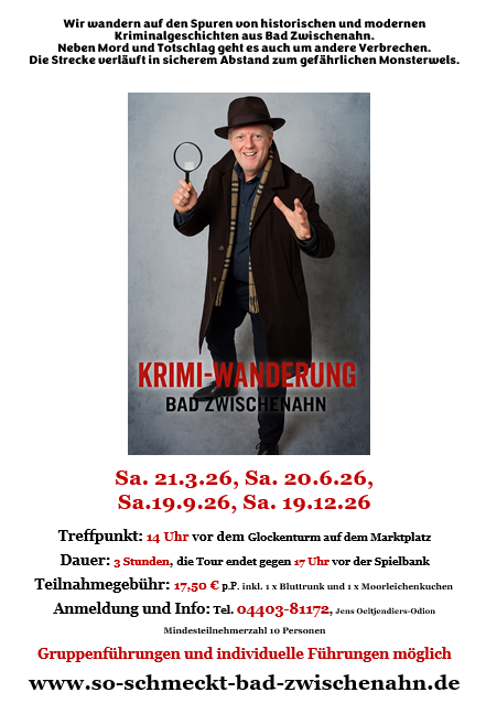 Krimiwanderung Flyer